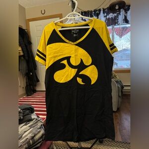 Black and Yellow Women's Pajama Shirt